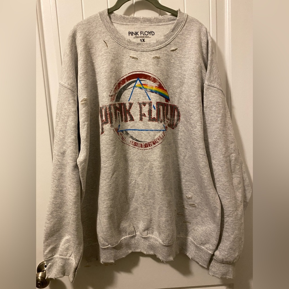 Pink Floyd Distressed Sweatshirt